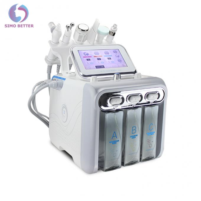 6 in 1 kleiner Blasen-Sauerstoff-Therapie-Gesichtsmaschine für Wasser Dermabrasion